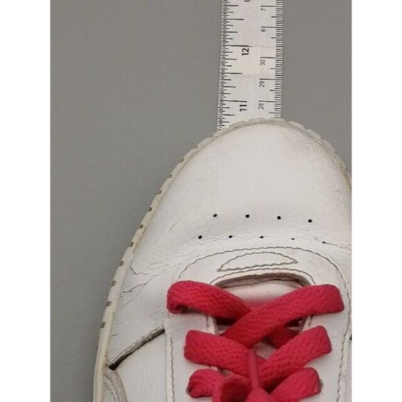 Puma Womens Sneakers White Pink Lace Up Athletic Shoe Padded Round Toe 6.5 - Picture 6 of 12